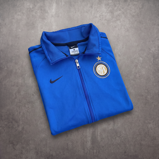 Inter Milan Nike Vintage Jacke – Gr. S | Gesticktes Logo